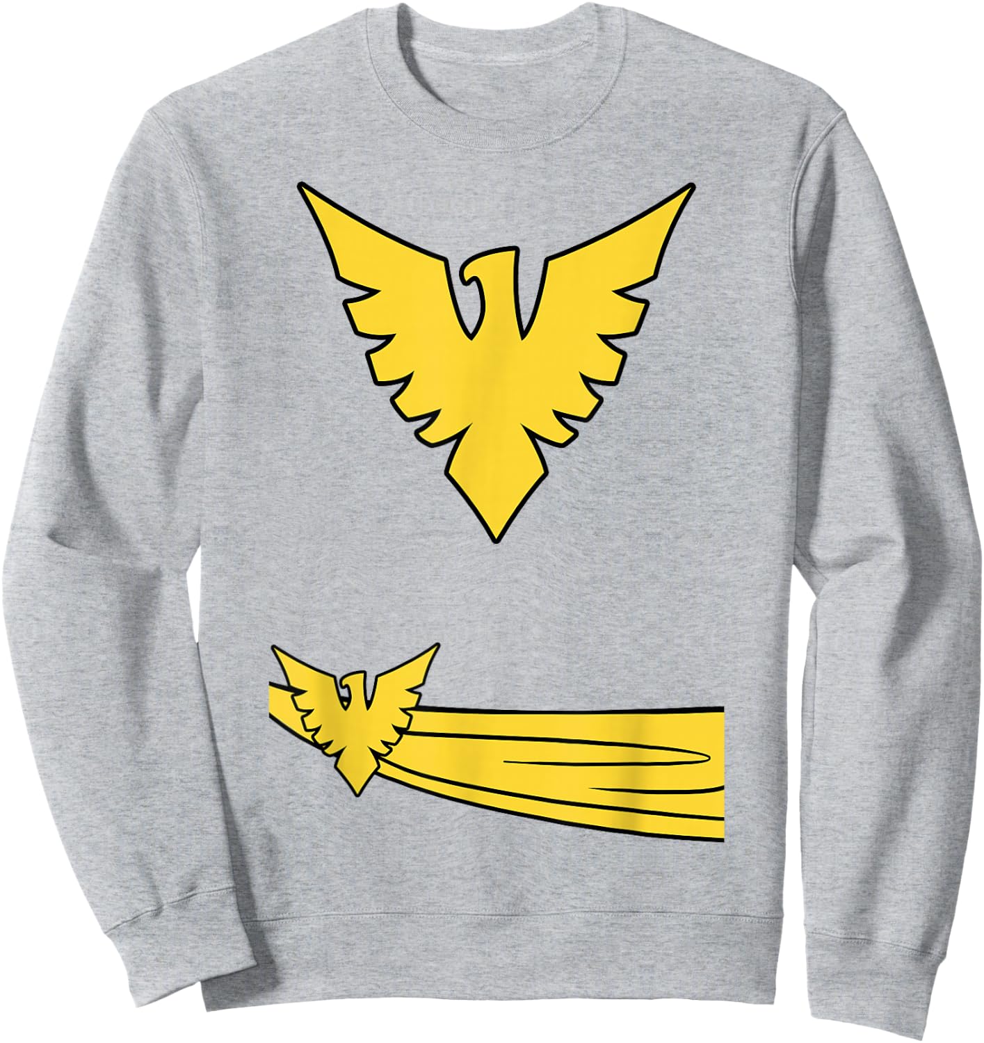 Marvel X-Men Phoenix Jean Grey Classic Comic Costume Sweatshirt - Sweatshirt | Ash