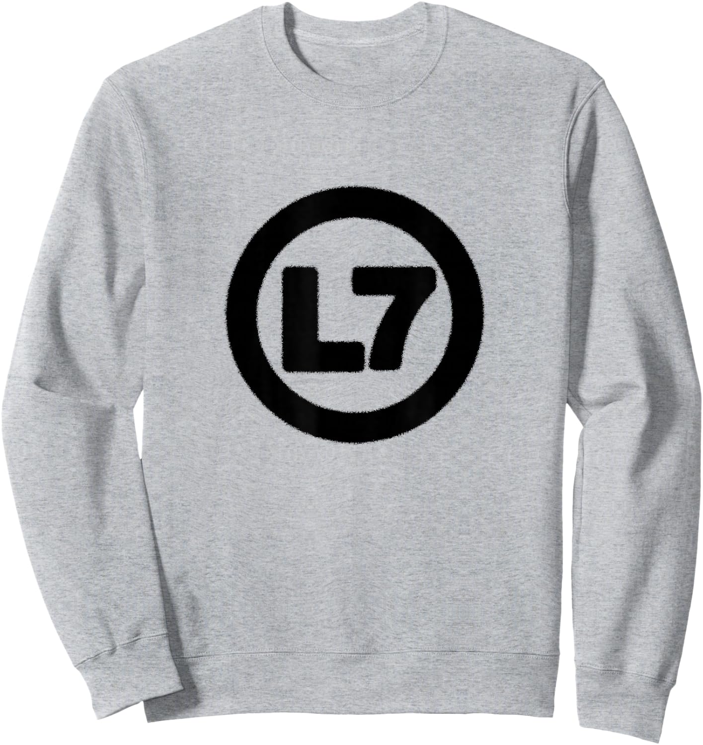 L7 - Spray Logo - Official Merchandise Sweatshirt - Sweatshirt | Ash
