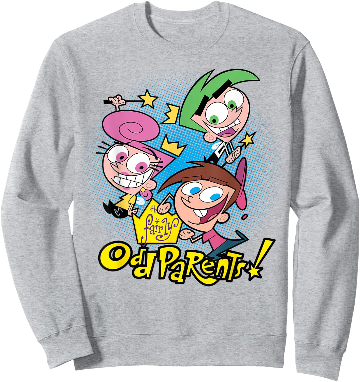 The Fairly OddParents Timmy Turner T- Shirts Sweatshirt - Sweatshirt | Ash
