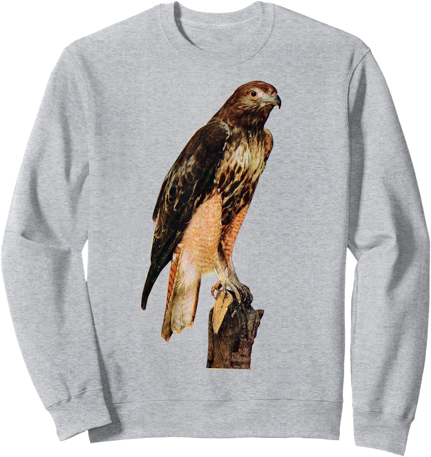 Red Tailed Hawk Best Red-Tailed Hawk Birder Gift Sweatshirt - Sweatshirt | Ash