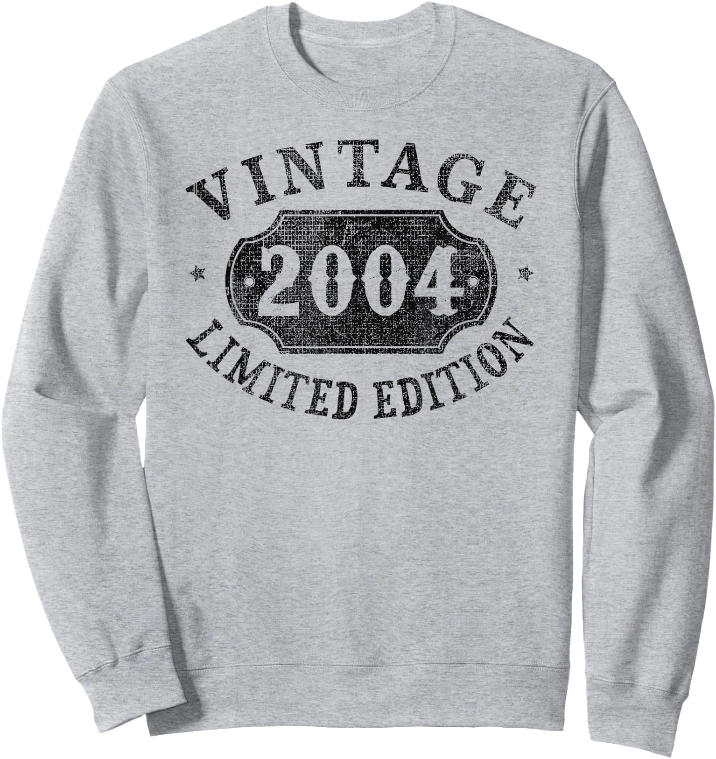 21 years old 21st Birthday Boys Girls Teen Limited 2004 Sweatshirt - Sweatshirt | Ash