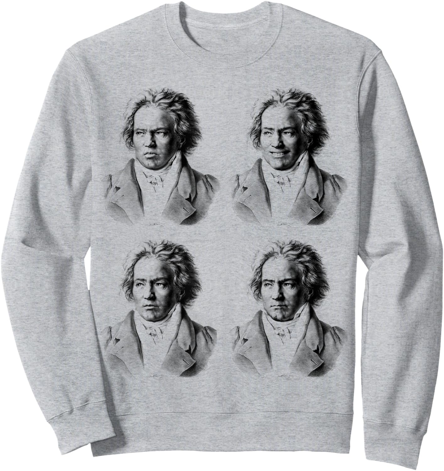 Beethoven Ludwig van Beethoven Sweatshirt - Sweatshirt | Ash