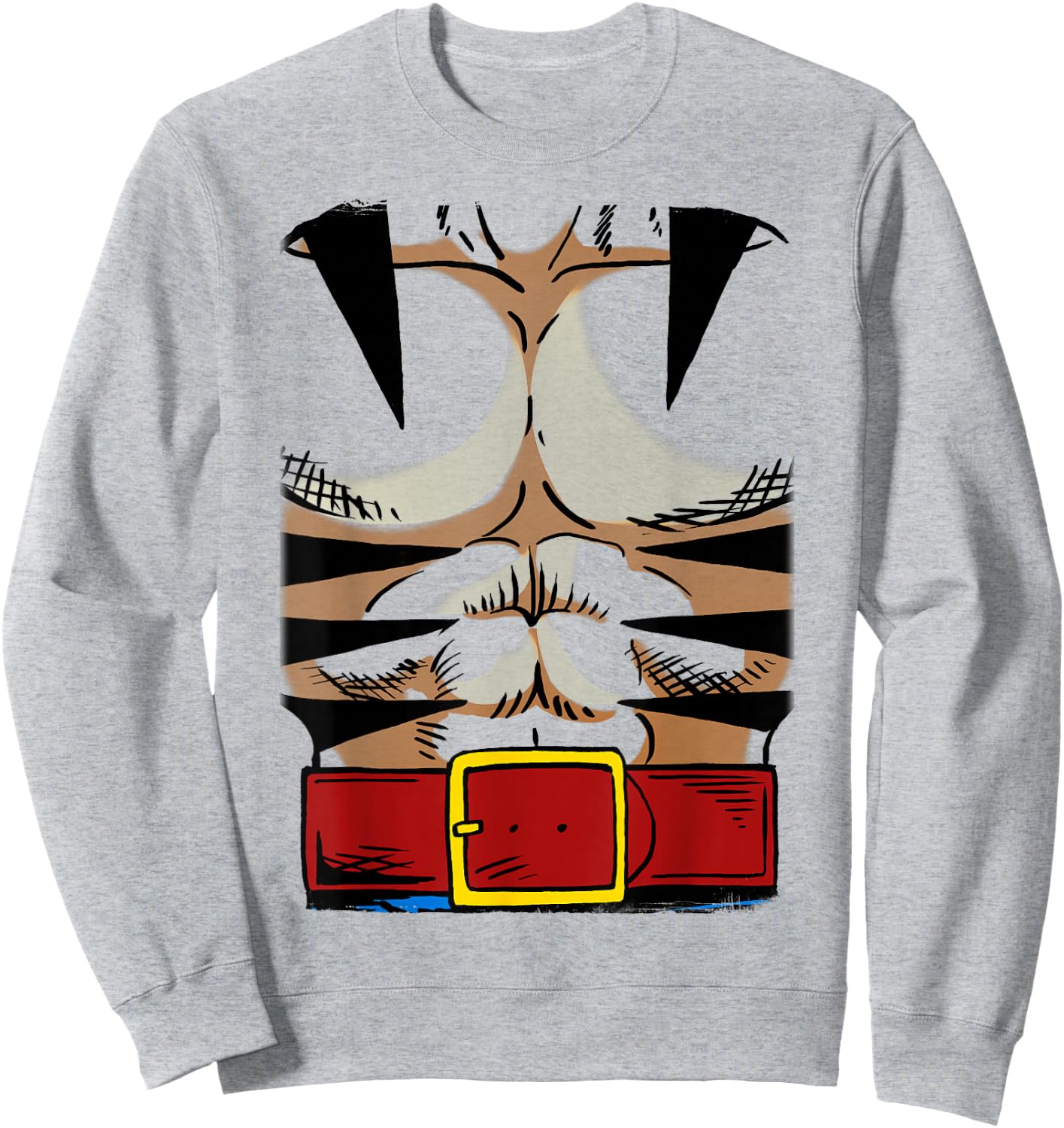 Marvel X-Men Wolverine Classic Retro Costume Sweatshirt - Sweatshirt | Ash