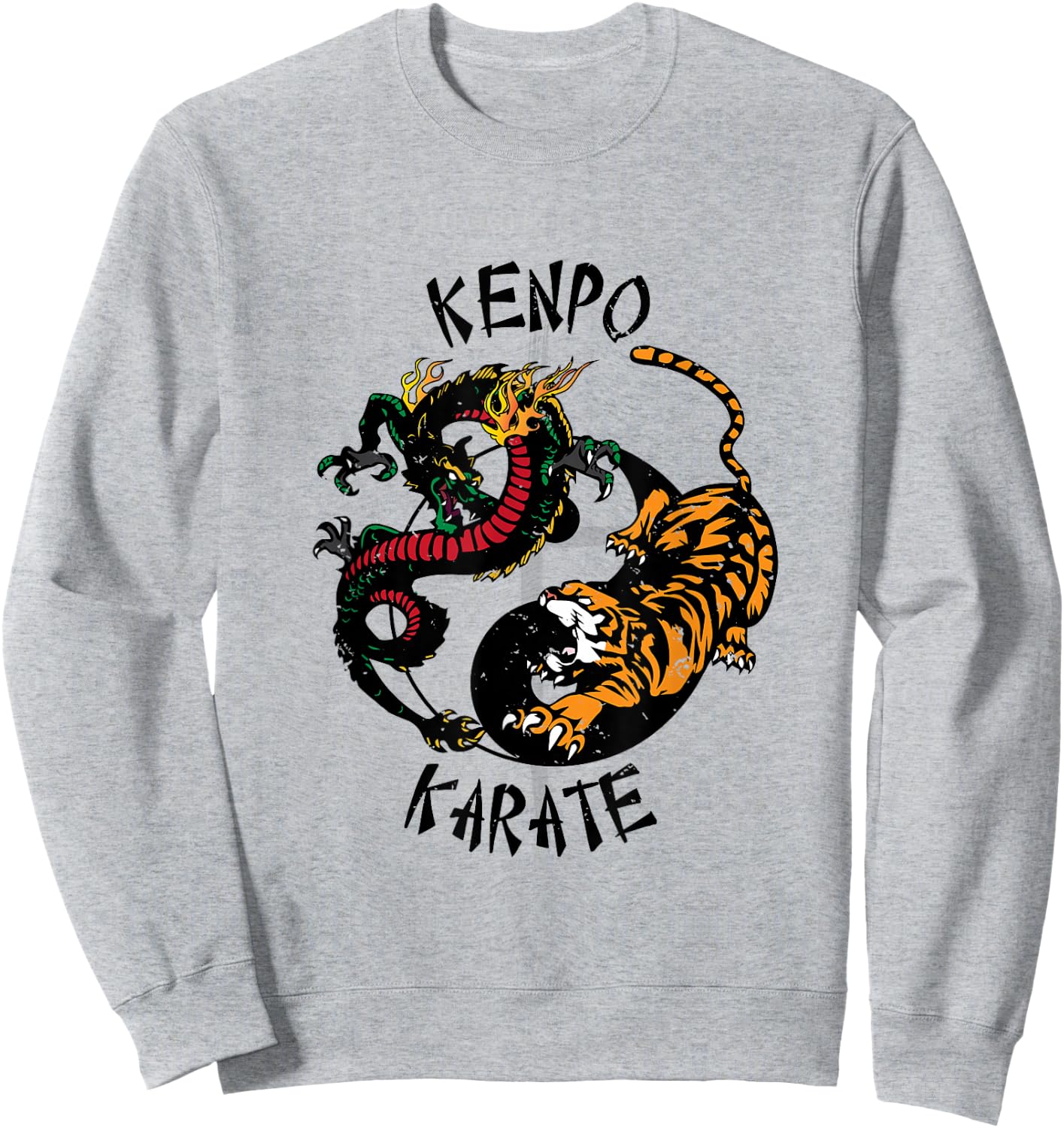 Kenpo Karate Self Defense Martial Arts Sweatshirt - Sweatshirt | Ash