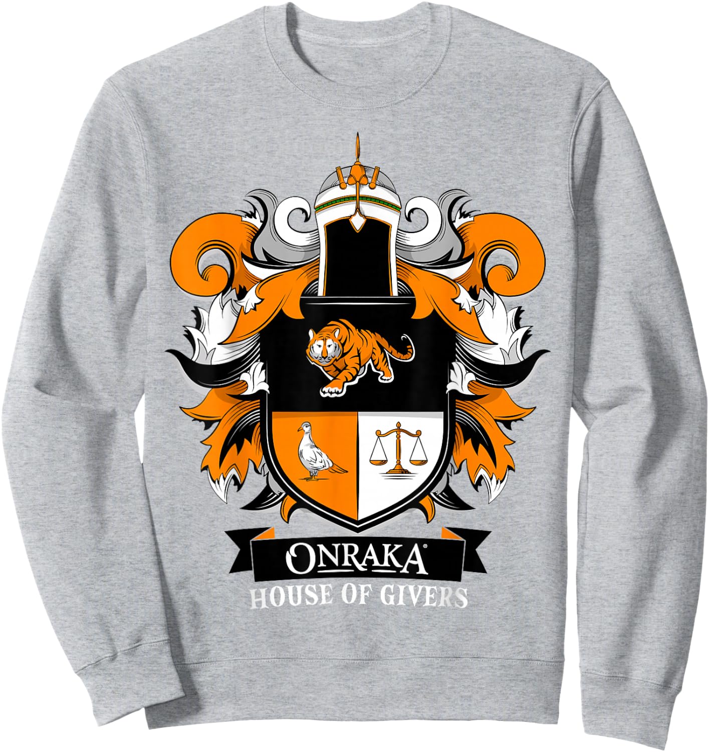 Onraka House Of Unity RCA Unity School Spirit Sweatshirt - Sweatshirt | Ash