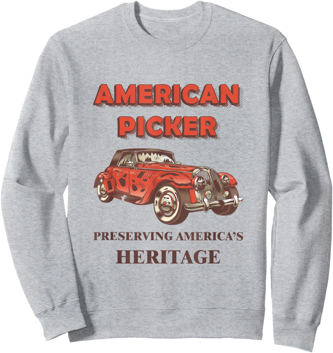Pickers Antiquing Sweatshirt - Sweatshirt | Ash