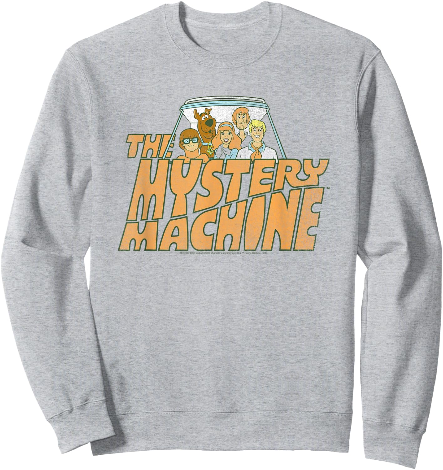 Scooby Doo Mystery Machine Sweatshirt - Sweatshirt | Ash