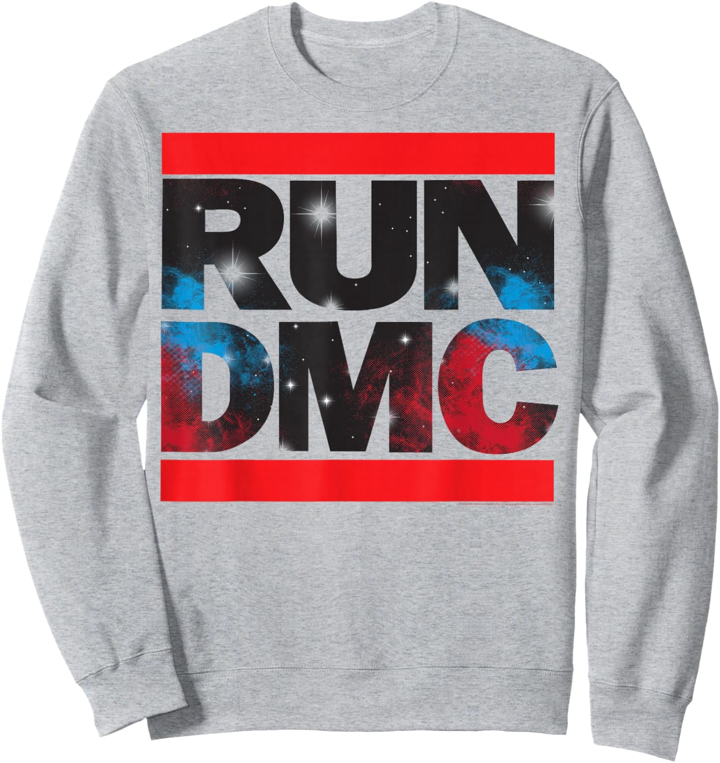 Run DMC Official Cosmic Sweatshirt - Sweatshirt | Ash