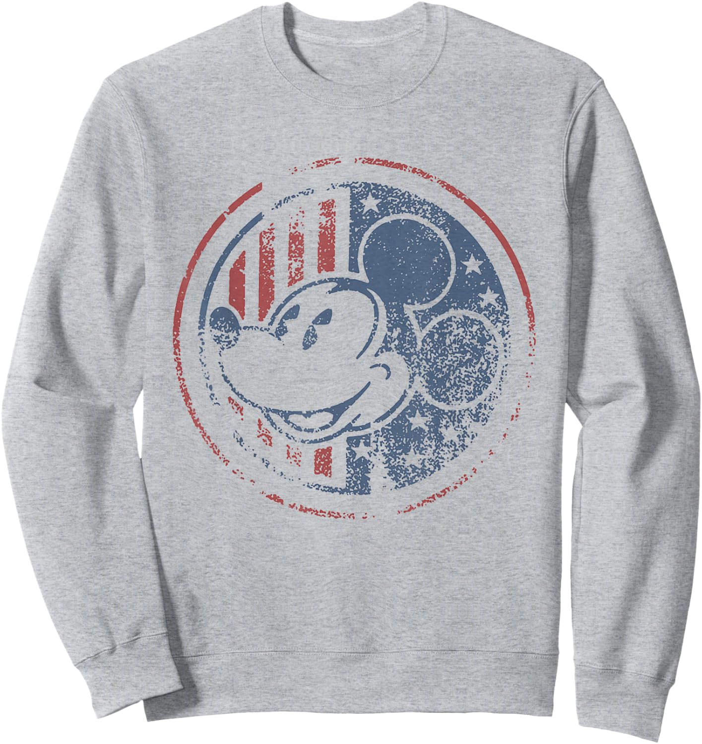 Disney Americana Mickey Mouse Sweatshirt - Sweatshirt | Ash