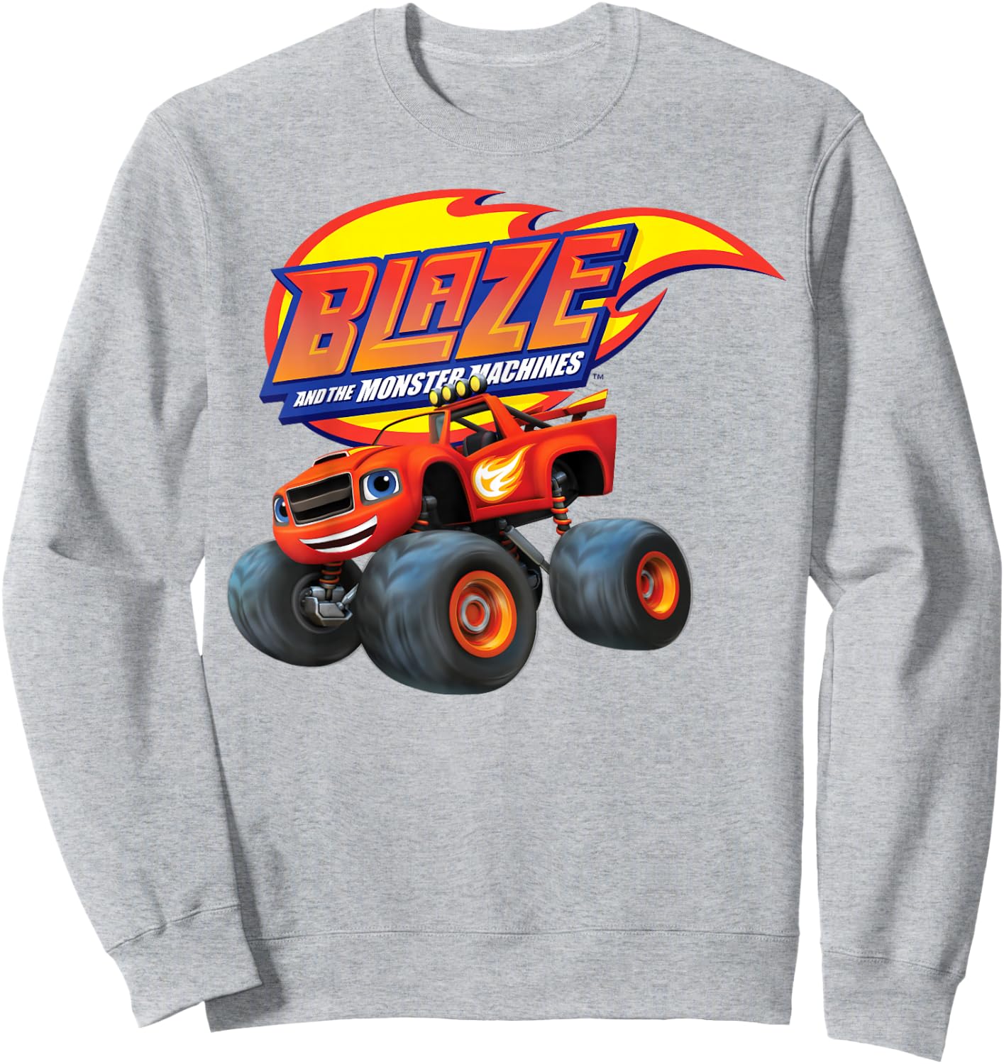 Blaze & The Monster Machines "BLAZE" Sweatshirt - Sweatshirt | Ash