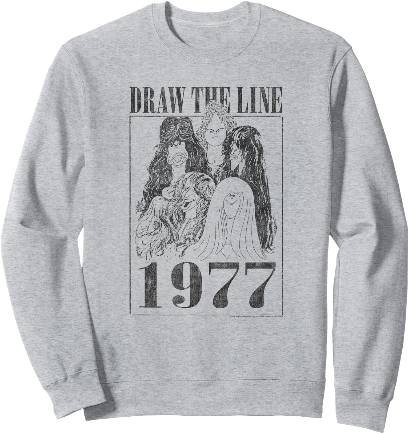 Aerosmith - Draw the Line 1977 Sweatshirt - Sweatshirt | Ash