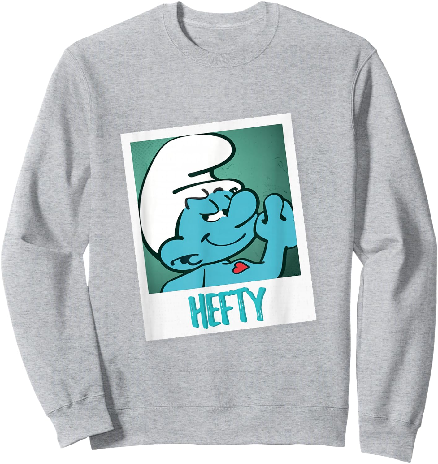 The Smurfs - Hefty Sweatshirt - Sweatshirt | Ash