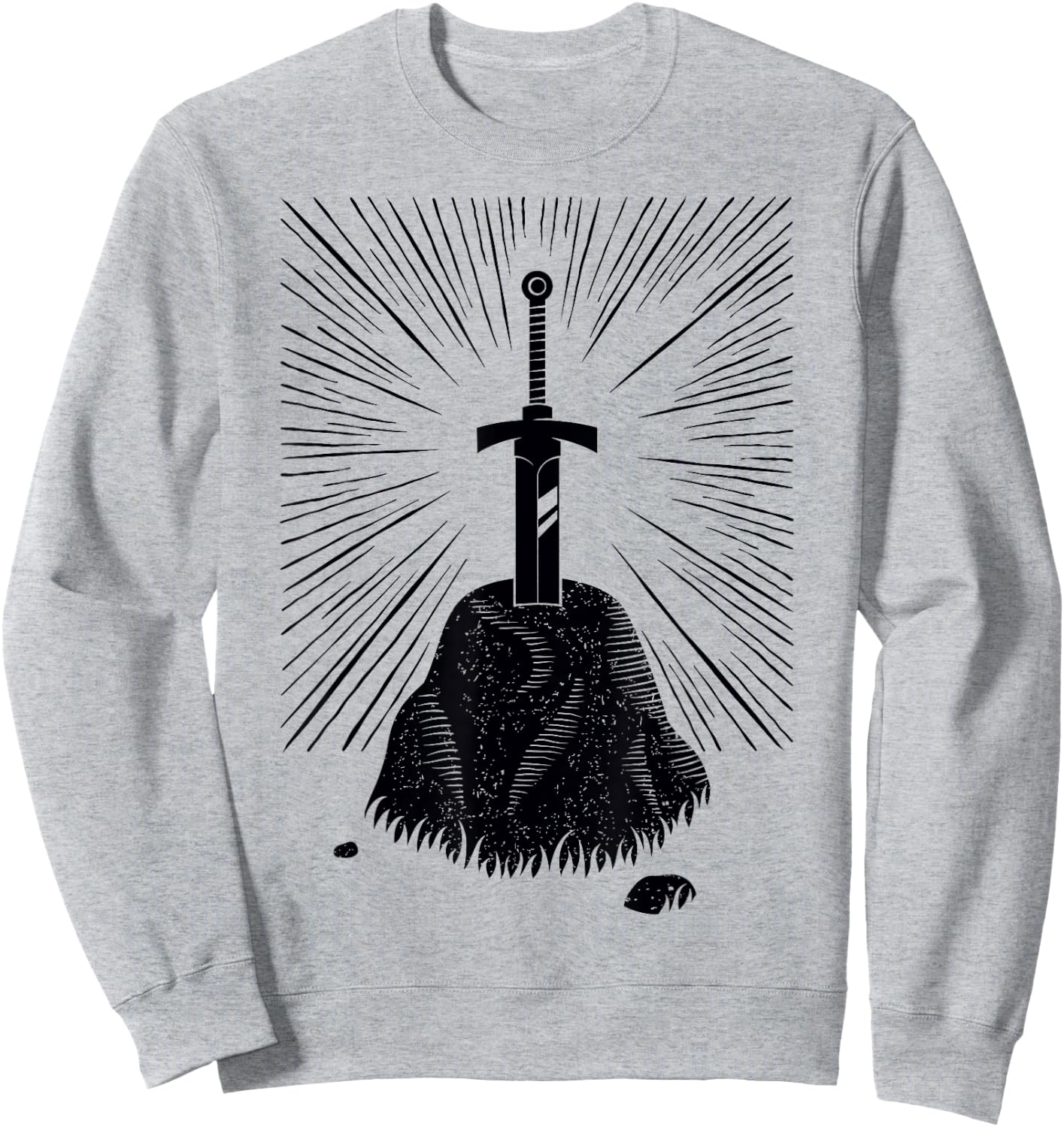 Excalibur Sweatshirt - Sweatshirt | Ash