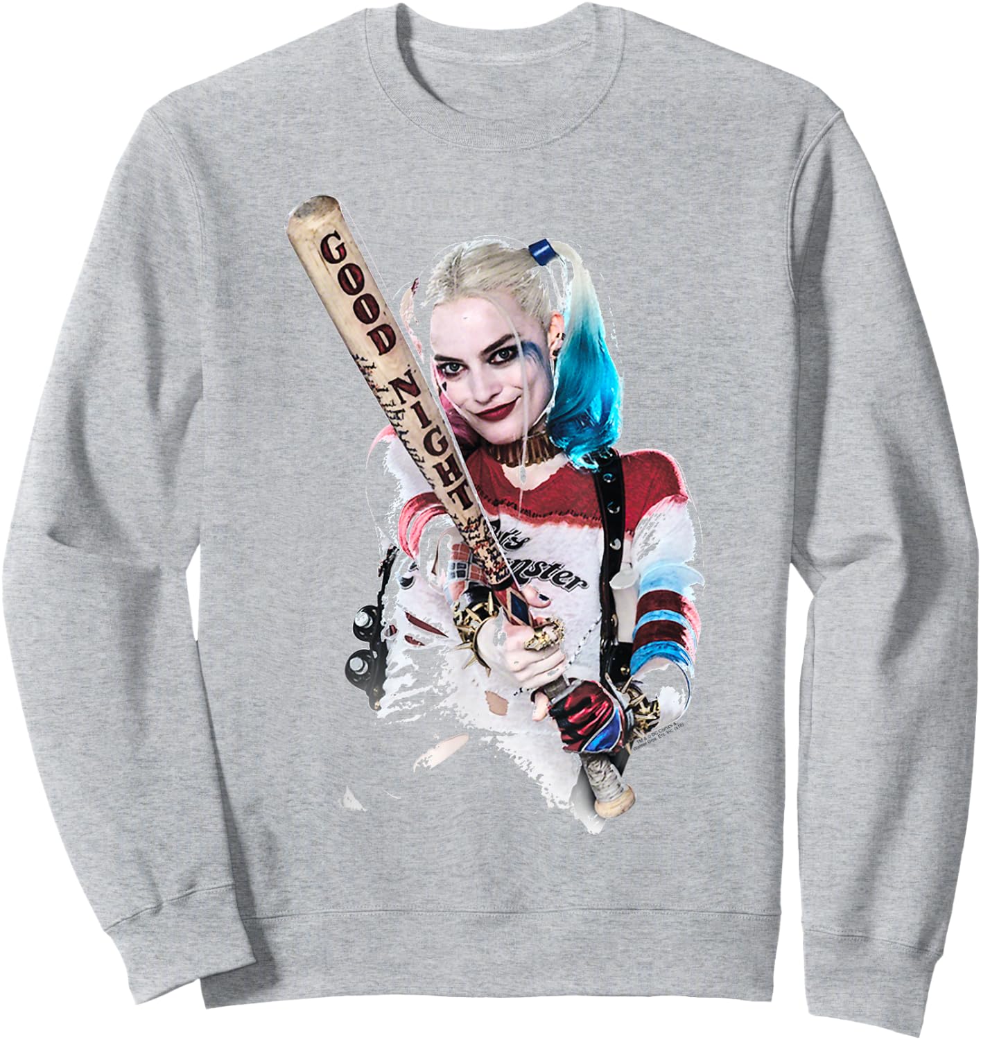 Suicide Squad Harley Quinn Bat at You Sweatshirt - Sweatshirt | Ash