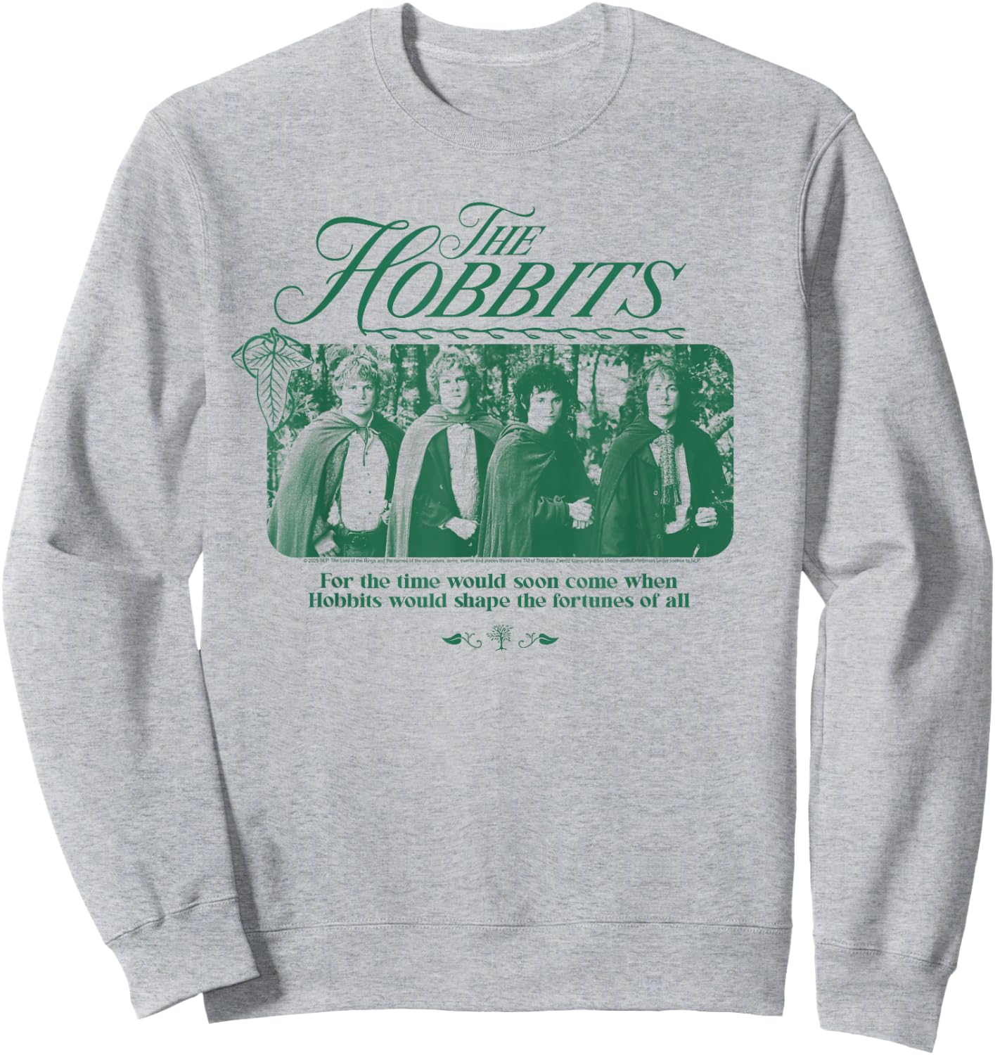 Lord of The Rings Hobbits of The Shire Sweatshirt - Sweatshirt | Ash