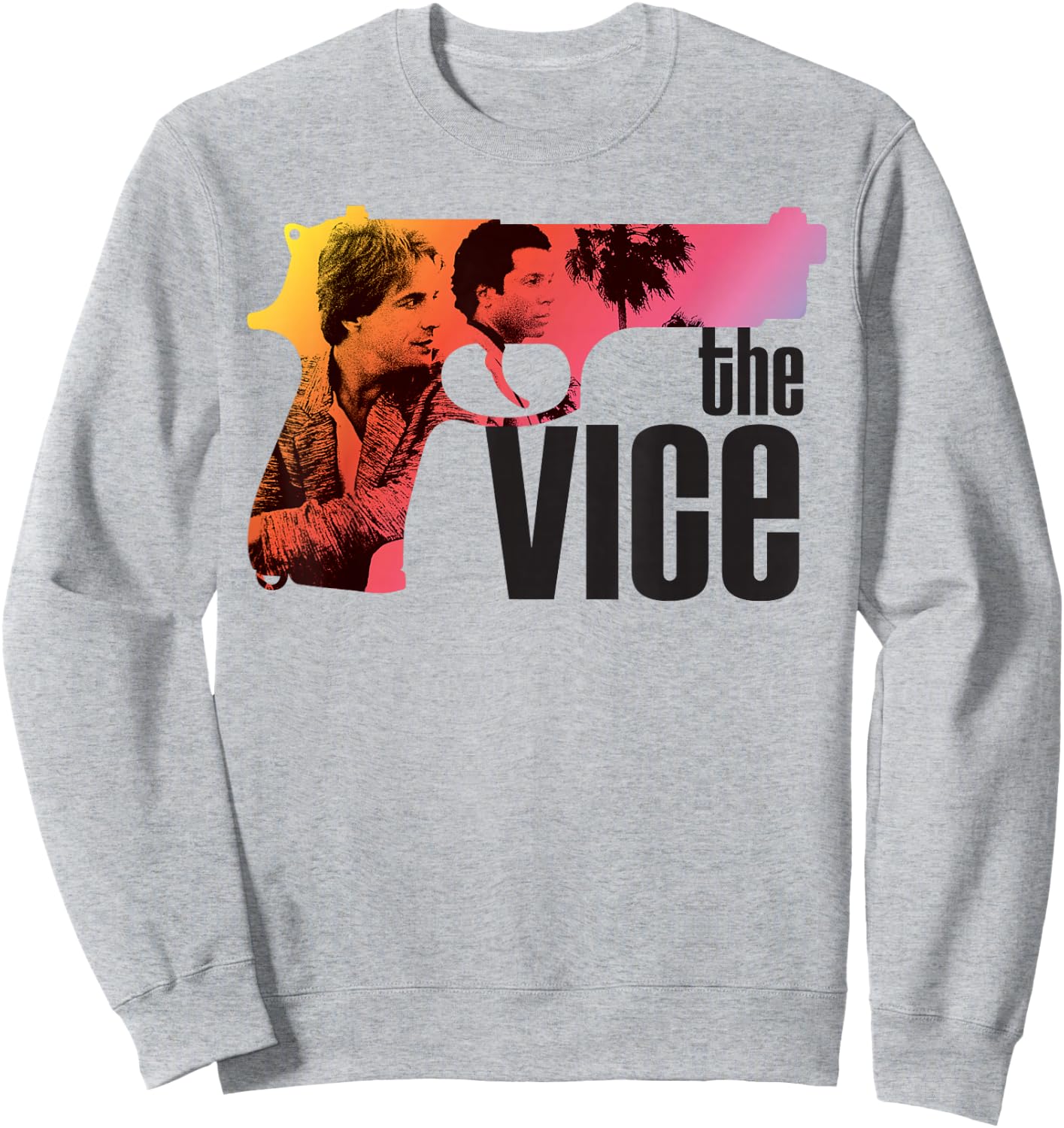 Miami Vice 'The Vice' Neon Gun Sweatshirt - Sweatshirt | Ash