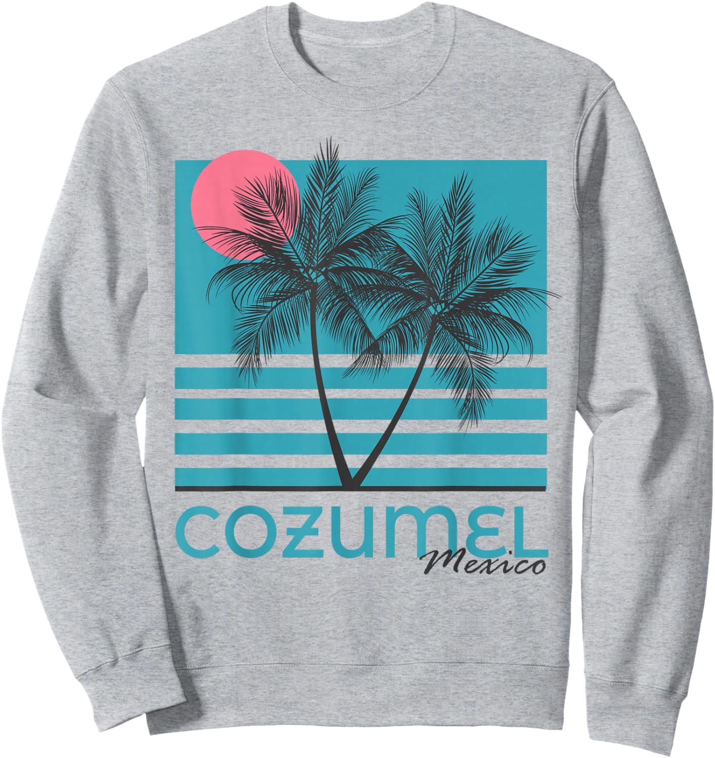 Cozumel Mexico T Shirt Vintage Souvenir Sweatshirt - Sweatshirt | Ash