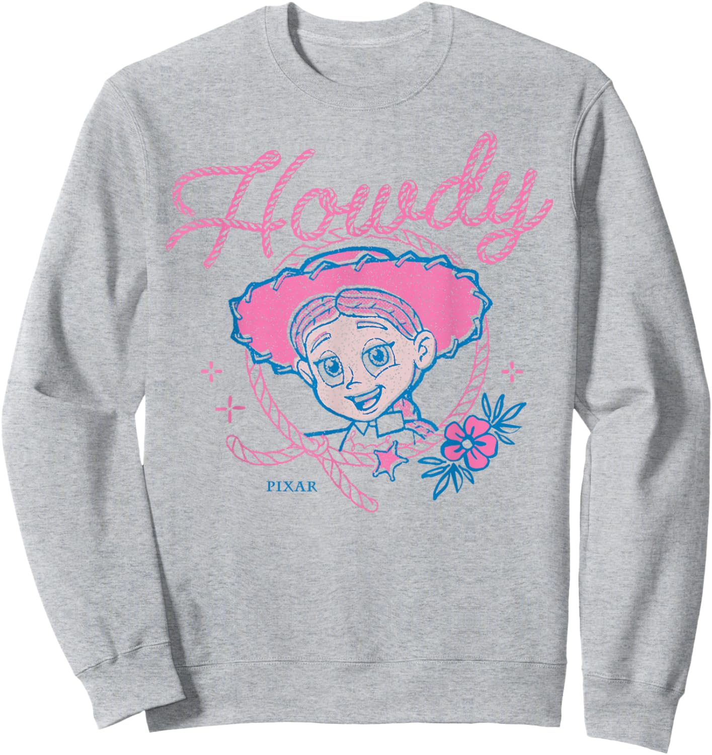 Toy Story 5 - Jessie Howdy Western Sweatshirt - Sweatshirt | Ash