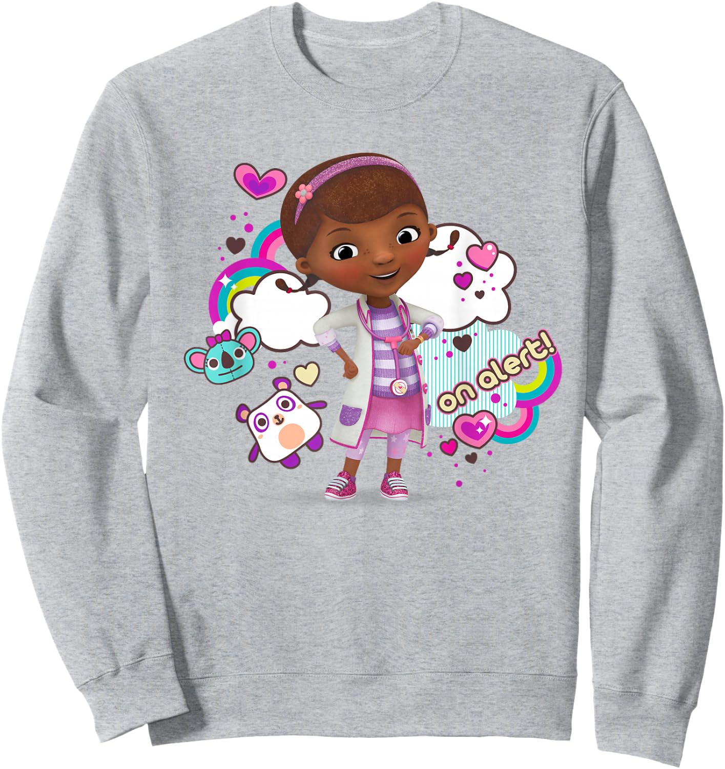 Disney Doc McStuffins On Alert Sweatshirt - Sweatshirt | Ash