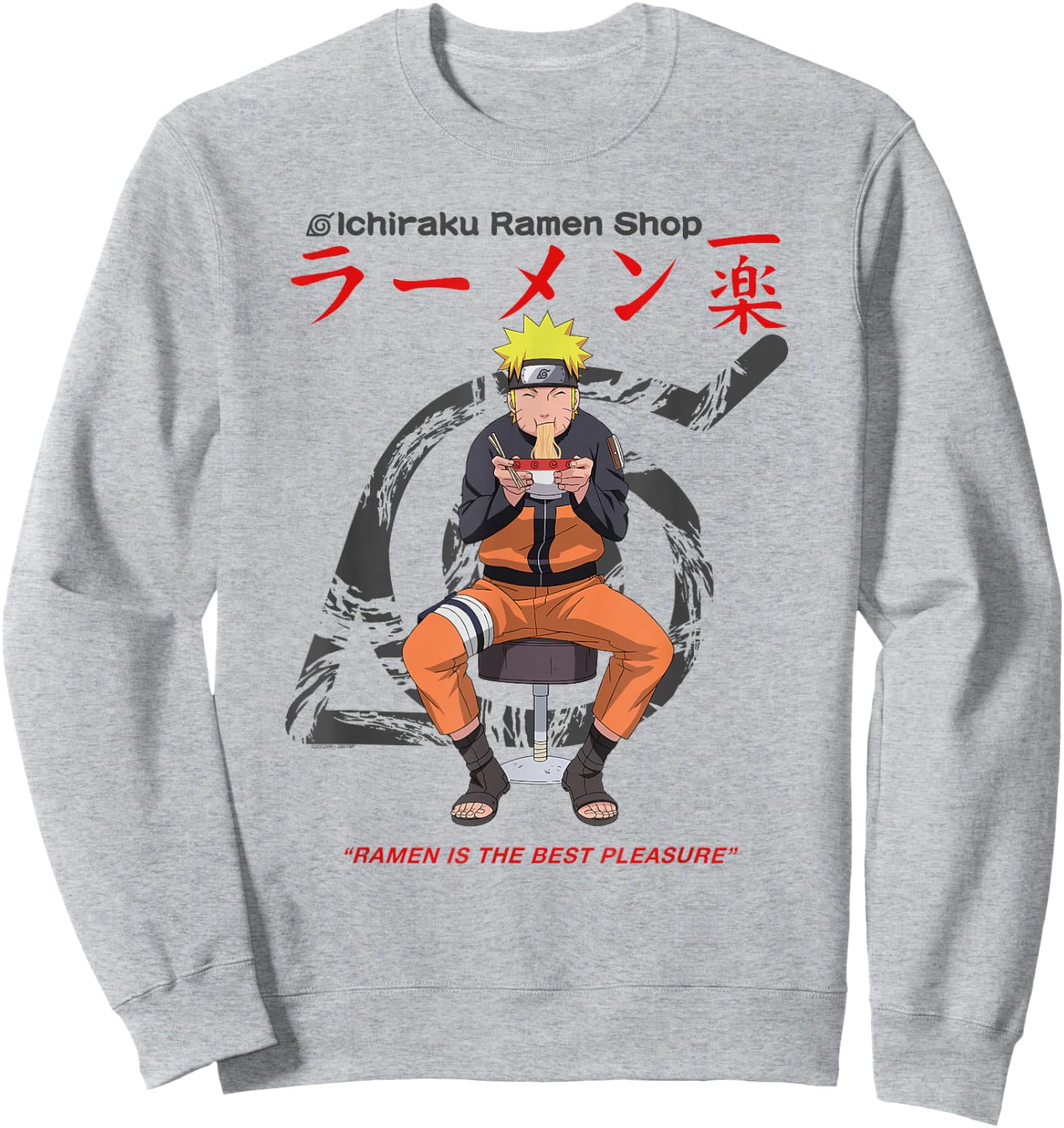Naruto Shippuden Ichiraku Ramen Shop Naruto Anime Sweatshirt - Sweatshirt | Ash