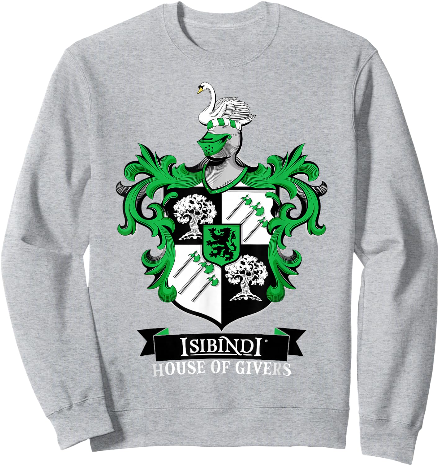 Isibindi House Of Courage RCA Courage School Spirit Sweatshirt - Sweatshirt | Ash