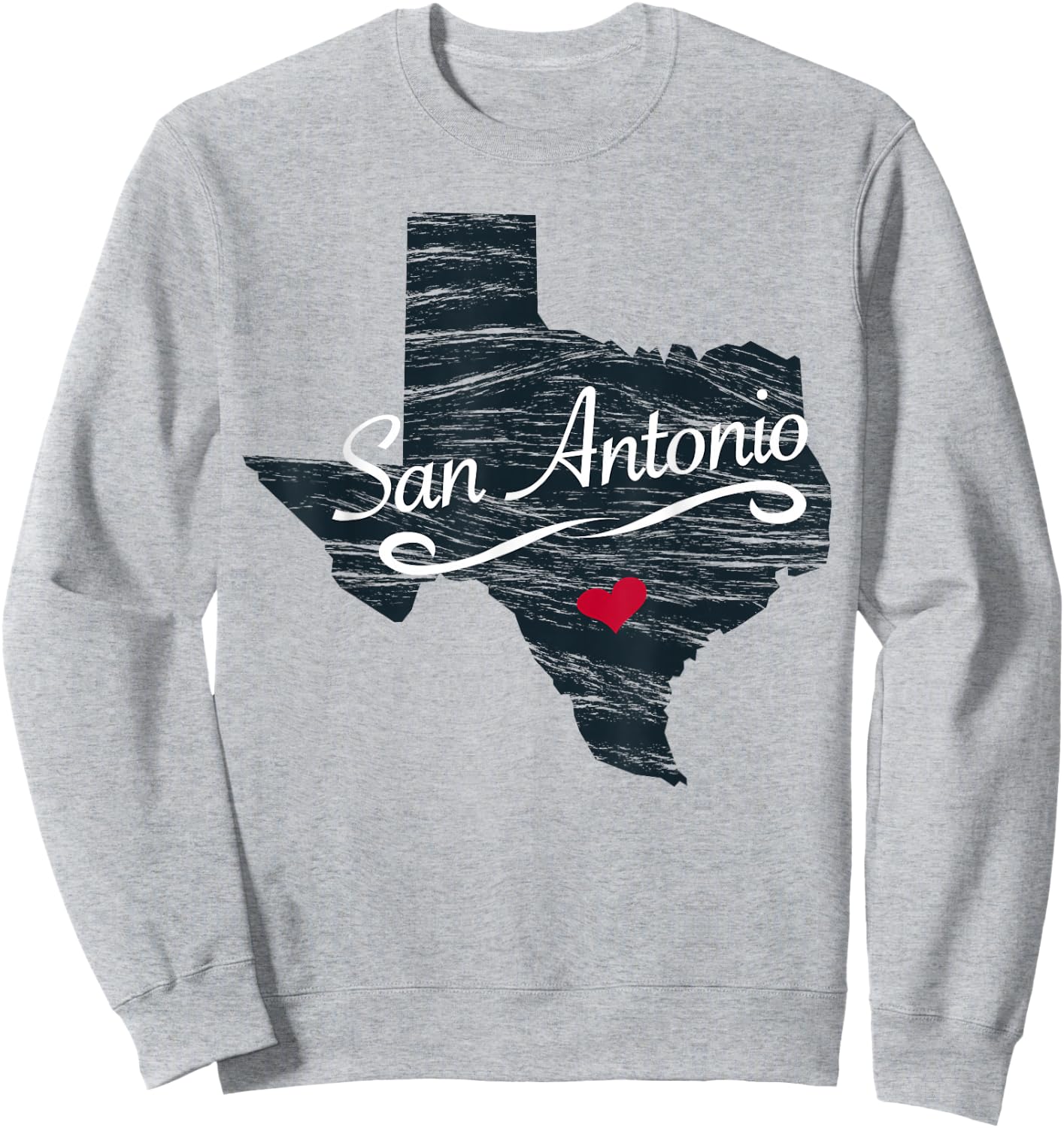 San Antonio Texas TX Gift Men's Women's Kid's Top Sweatshirt - Sweatshirt | Ash