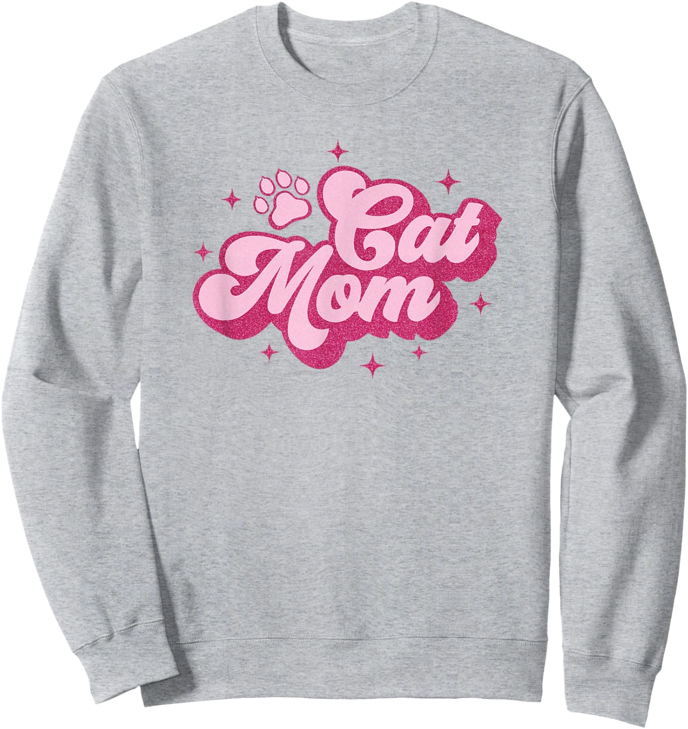 Cute cat mam Cat mama Kitty kitten cat mom Sweatshirt - Sweatshirt | Ash