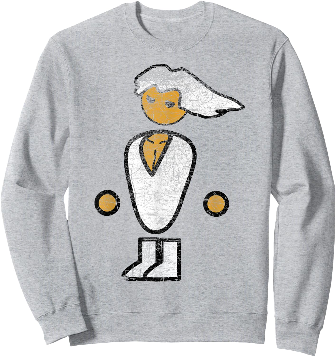 PC Master Race Distressed Vintage Style Shirt Sweatshirt - Sweatshirt | Ash