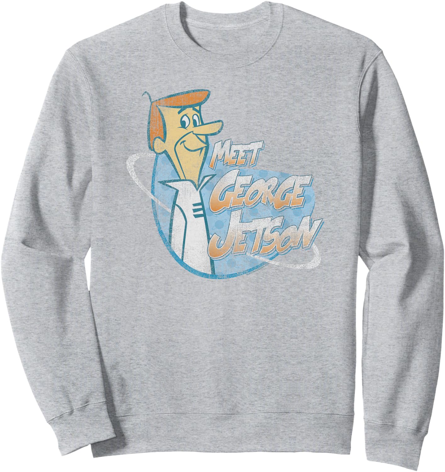The Jetsons Meet George Jetson Sweatshirt - Sweatshirt | Ash