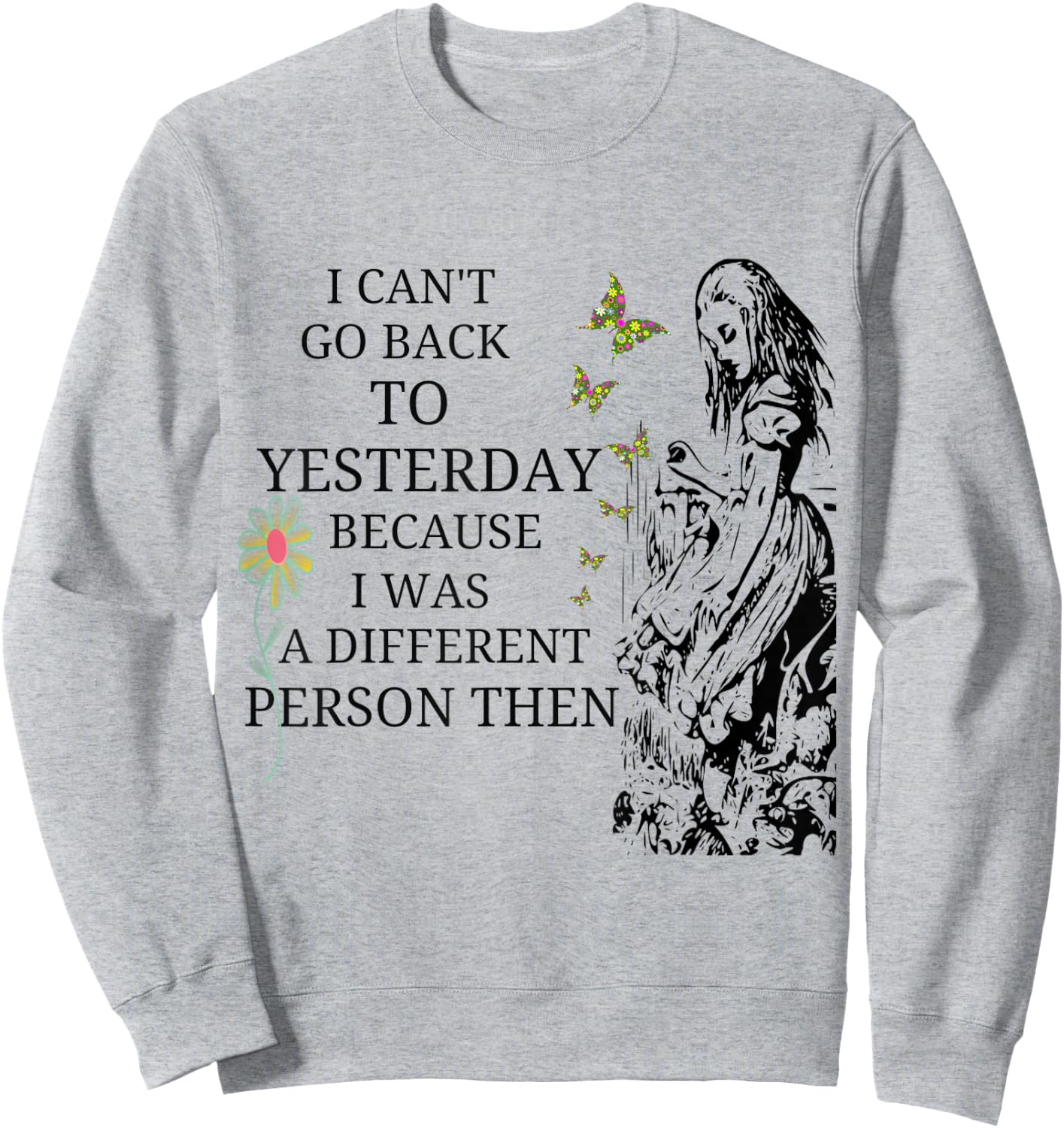 Alice in Wonderland-Men Women Kids T Shirt Sweatshirt - Sweatshirt | Ash