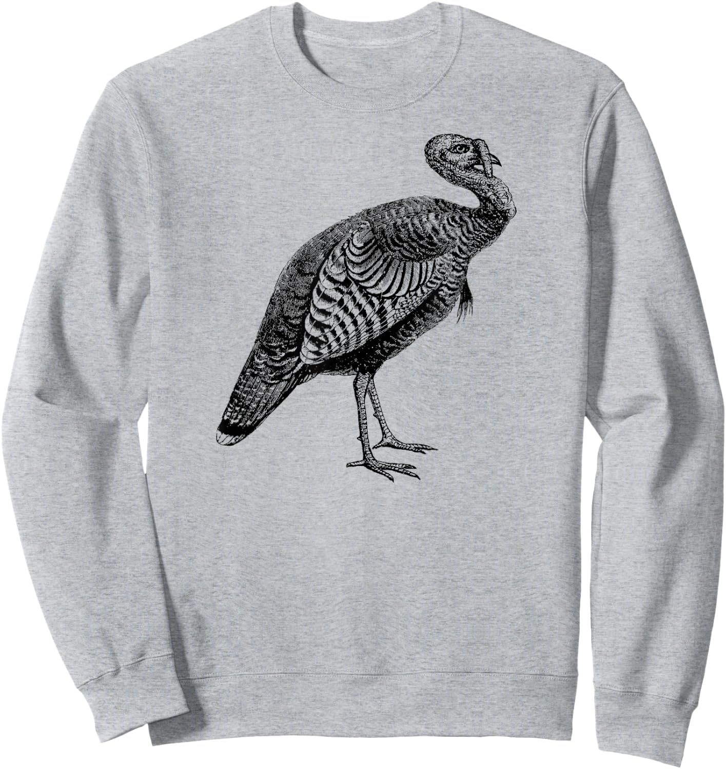 Mintage Wild Turkey Sweatshirt - Sweatshirt | Ash