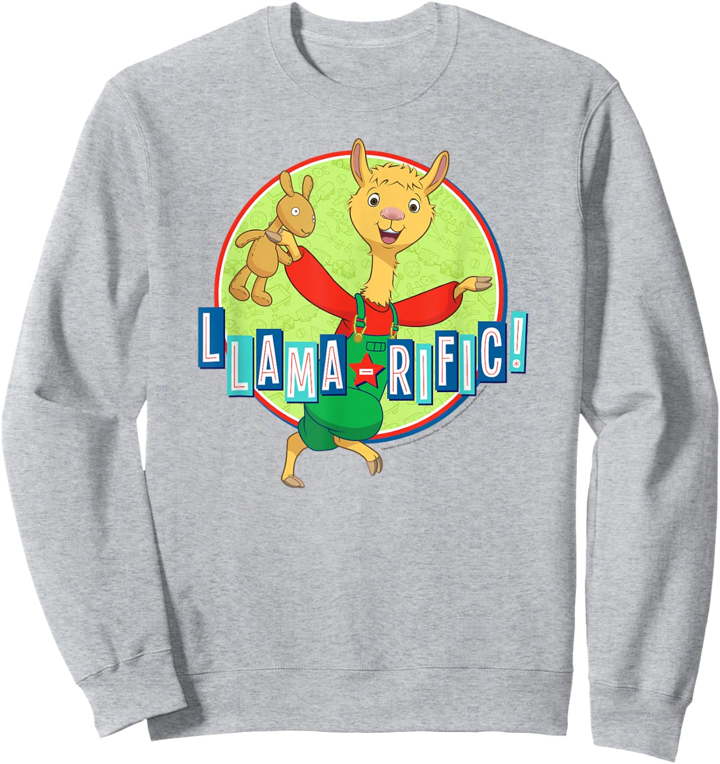 Llama Llama Netflix Red Pajama Llama-rific Shirt Sweatshirt - Sweatshirt | Ash