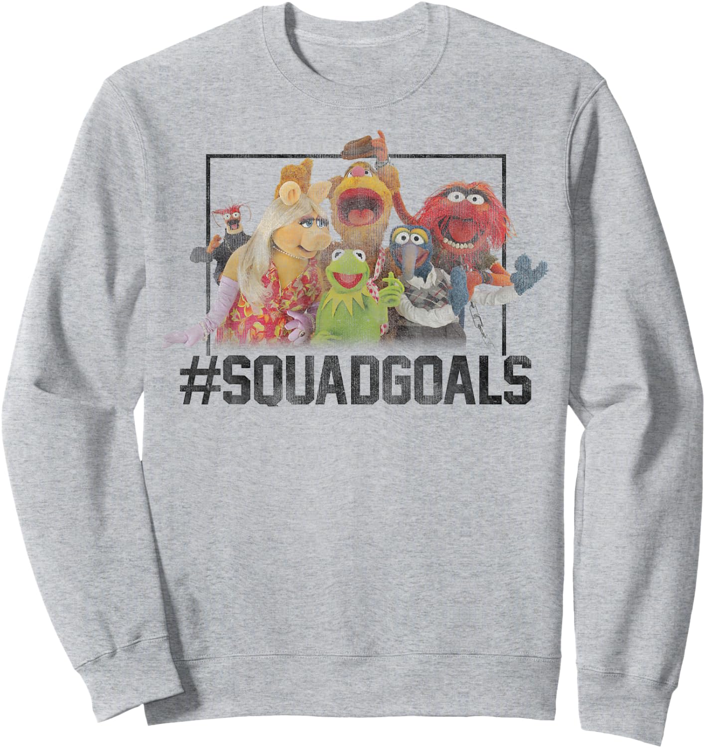Disney - Muppets Squad Goals Sweatshirt - Sweatshirt | Ash