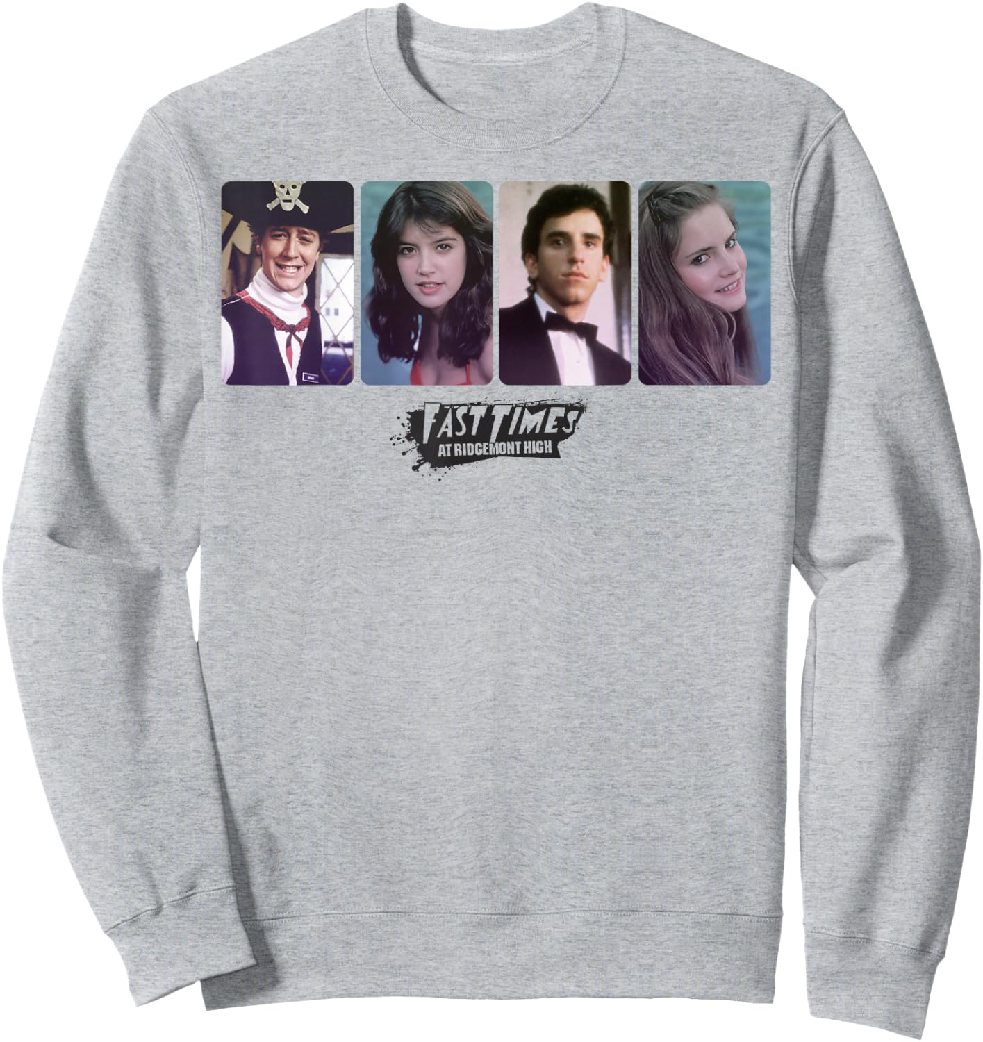 Fast Times At Ridgemont High Yearbook Picture Sweatshirt - Sweatshirt | Ash