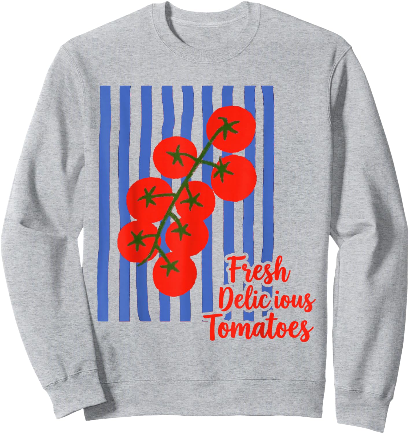 Fresh Delicious Tomatoes Retro Farm Lover Funny Men Women Sweatshirt - Sweatshirt | Ash