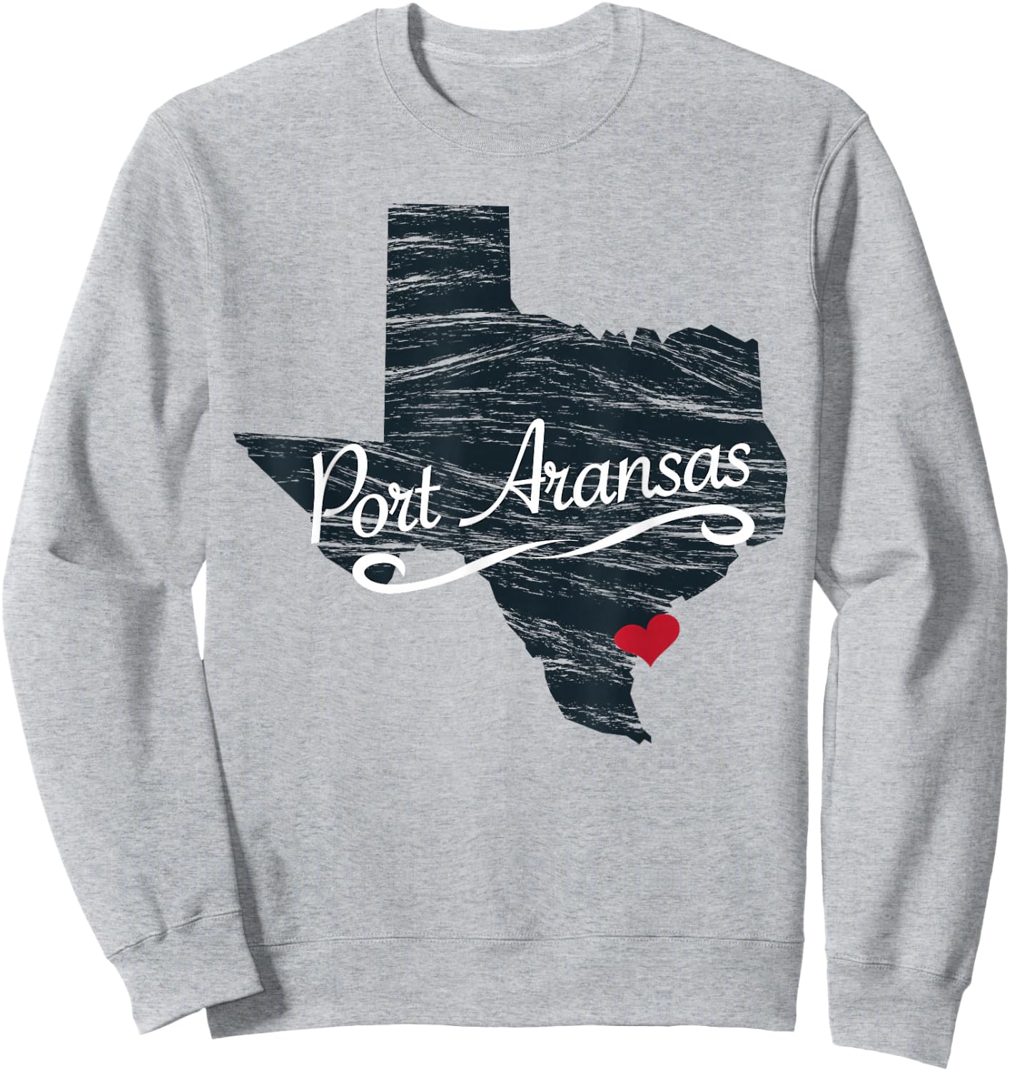 Port Aransas Texas TX Gift - Men's Women's Kid's Sweatshirt - Sweatshirt | Ash