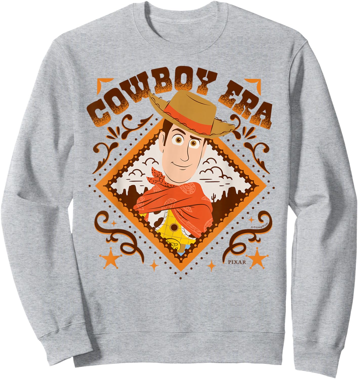 Toy Story 5 - Woody Cowboy Era Sweatshirt - Sweatshirt | Ash
