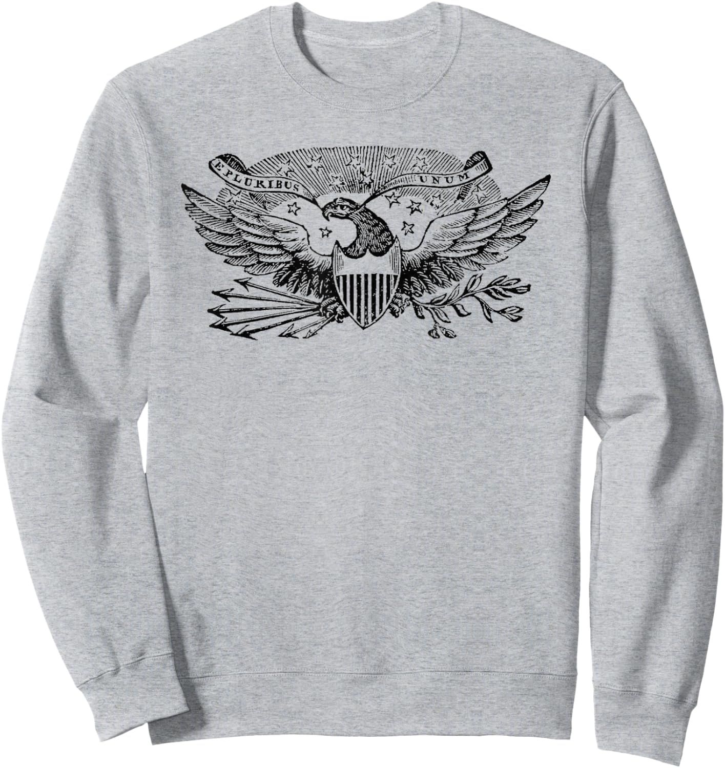Vintage American Eagle "E Pluribus Unum" Sweatshirt - Sweatshirt | Ash