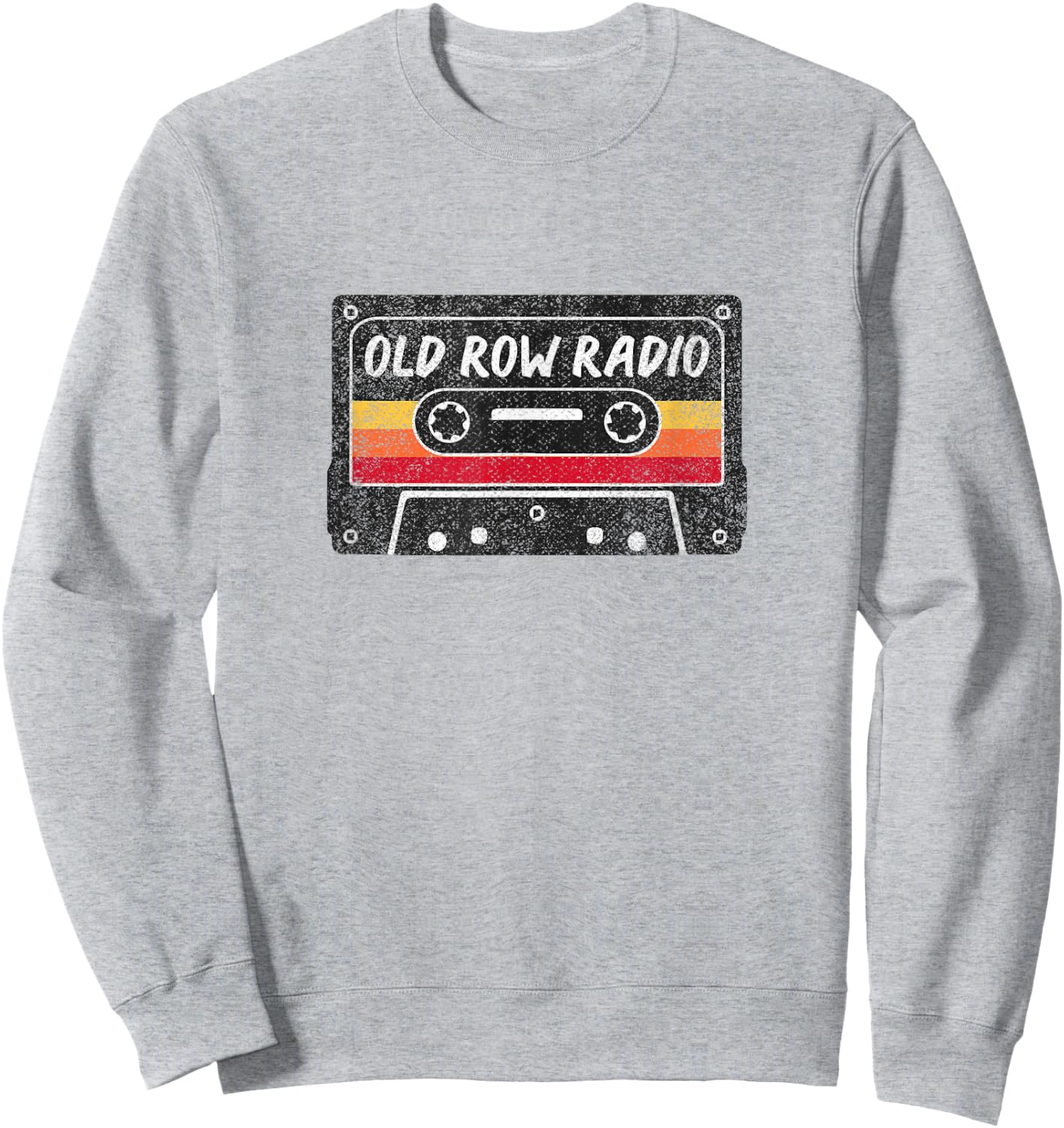 Old Row Radio Cassette Sweatshirt - Sweatshirt | Ash