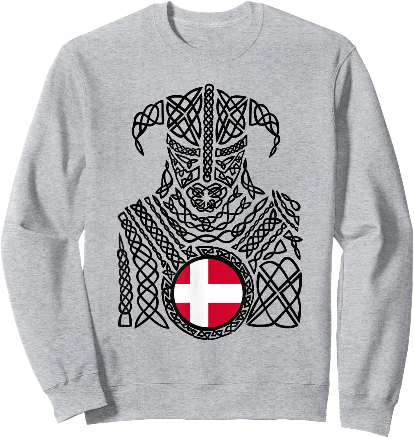 Denmark Danish Viking Gift Sweatshirt - Sweatshirt | Ash