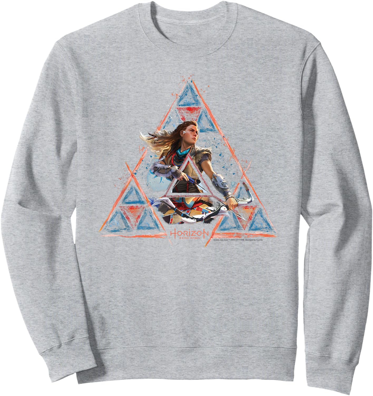 Horizon Zero Dawn Aloy Triangle Sweatshirt - Sweatshirt | Ash