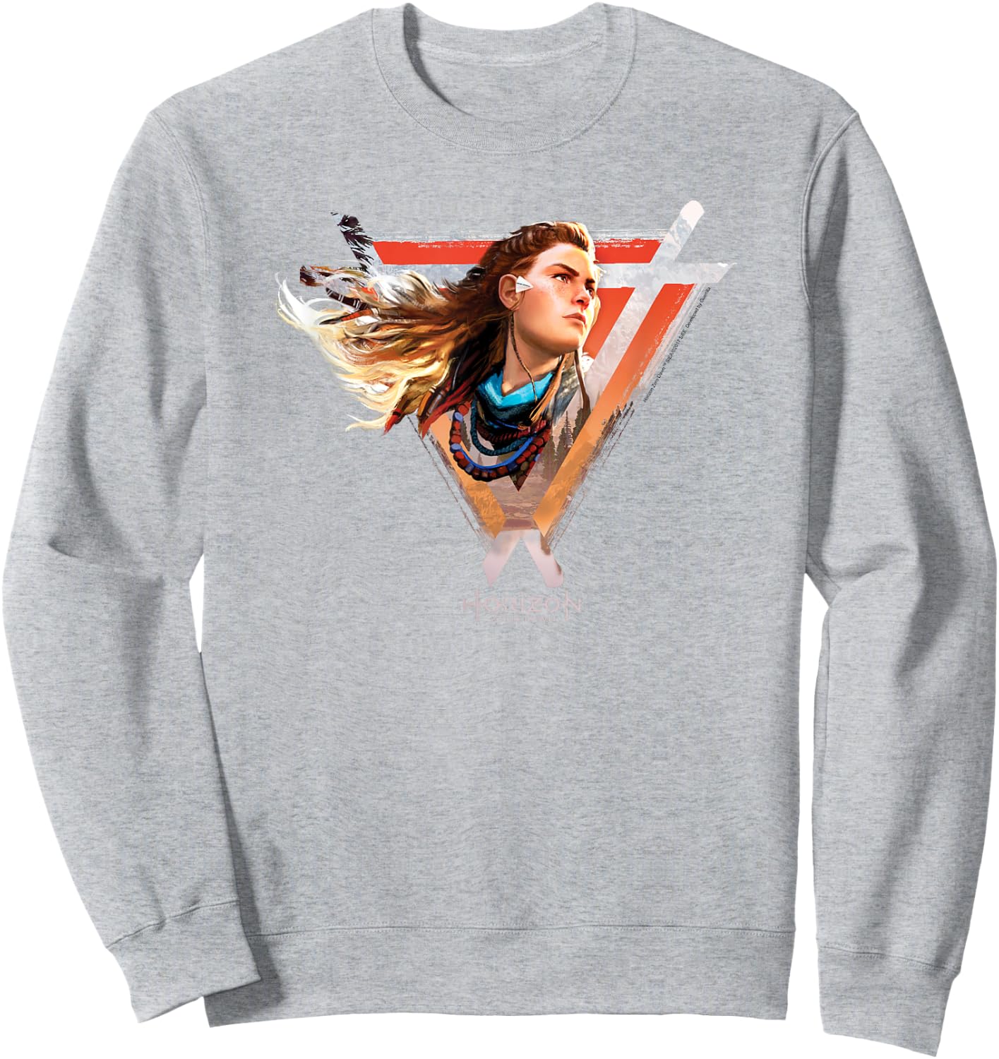 Horizon Zero Dawn Aloy Hair Sweatshirt - Sweatshirt | Ash