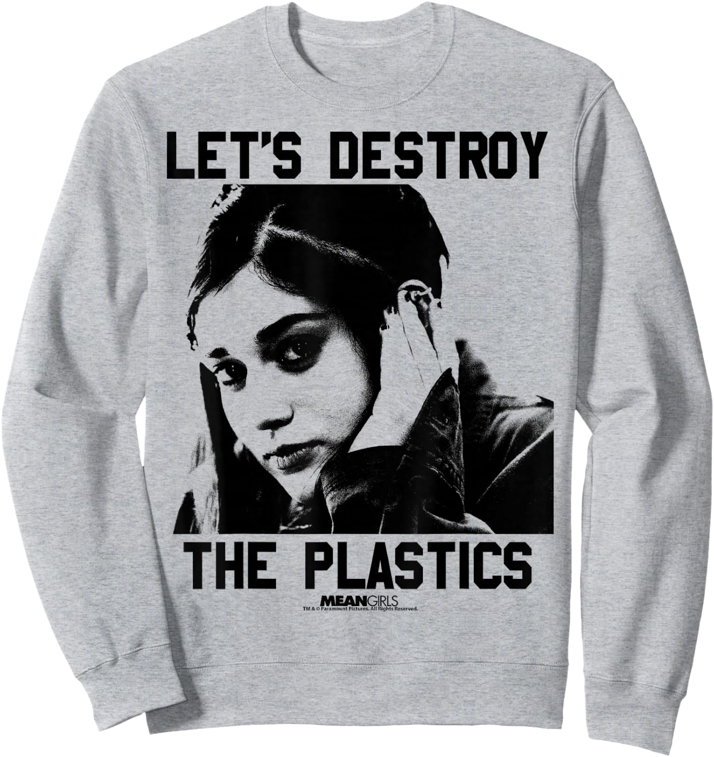 Mean Girls Janis Destroy The Plastics Graphic Sweatshirt - Sweatshirt | Ash