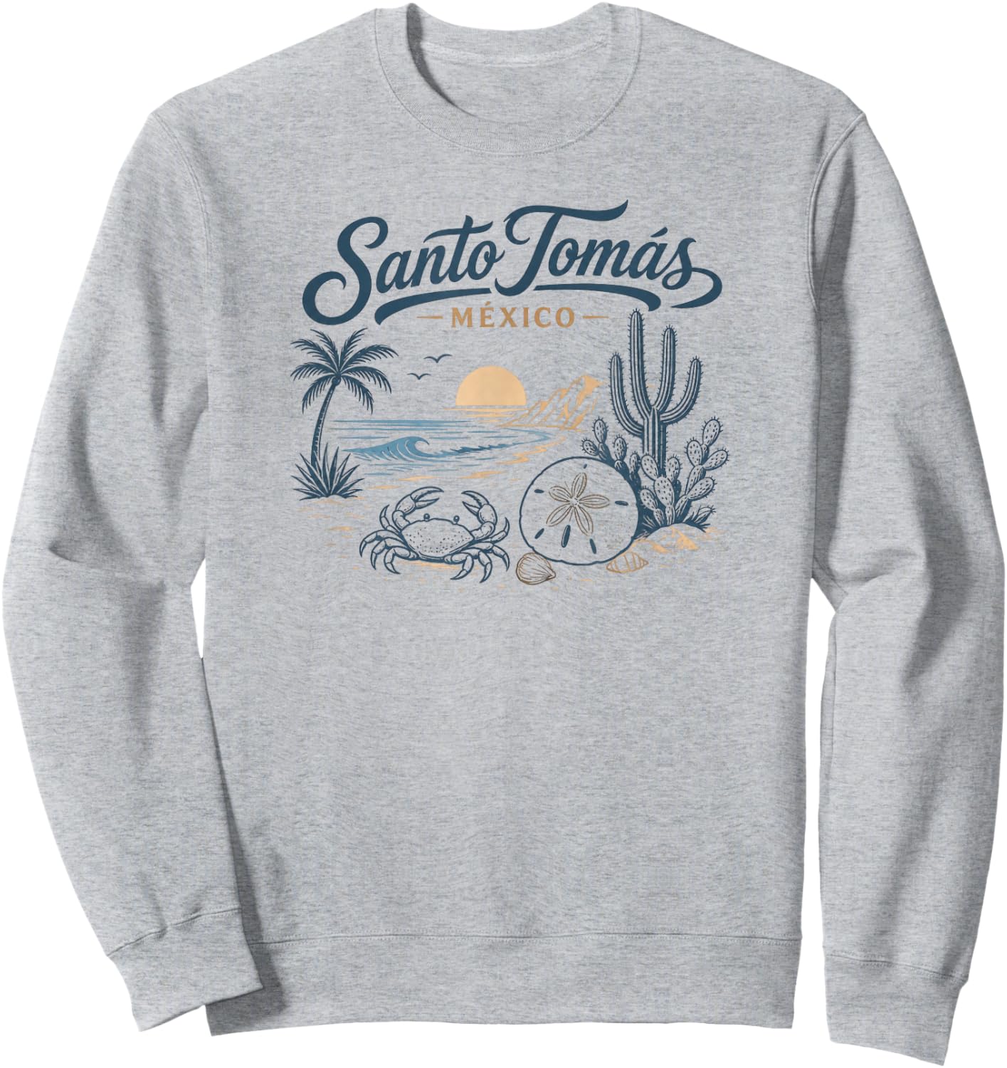 Santo Tomas Mexico Sweatshirt - Sweatshirt | Ash