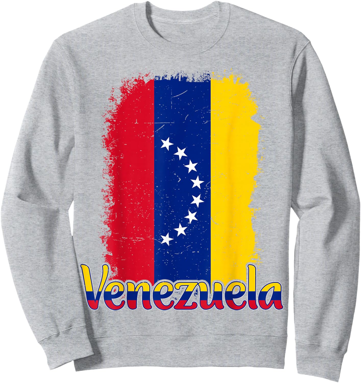 Toddler Venezuela-Shirt Flag Kids Men Women Girls Venezolano Sweatshirt - Sweatshirt | Ash