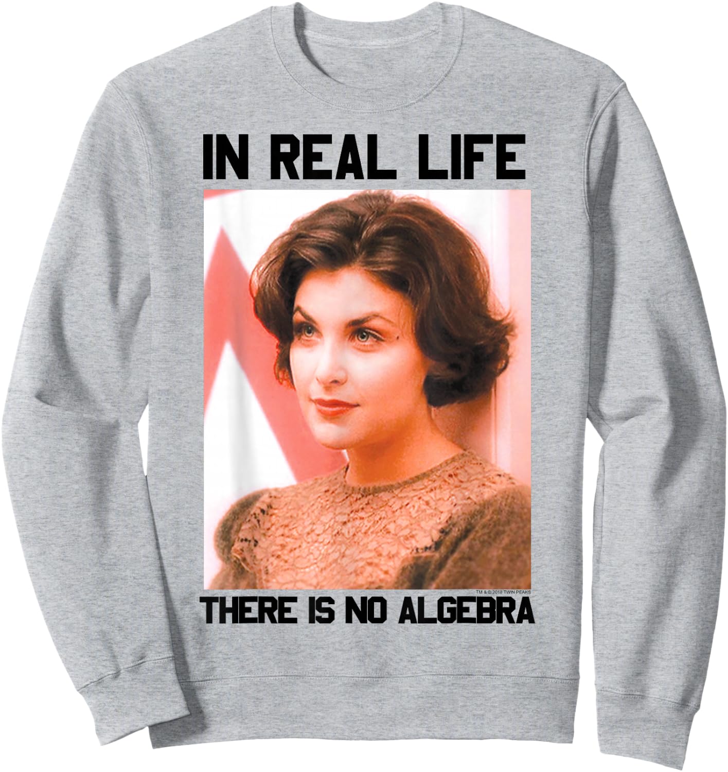 Twin Peaks Audrey Horne In Real Life There Is No Algebra Sweatshirt - Sweatshirt | Ash