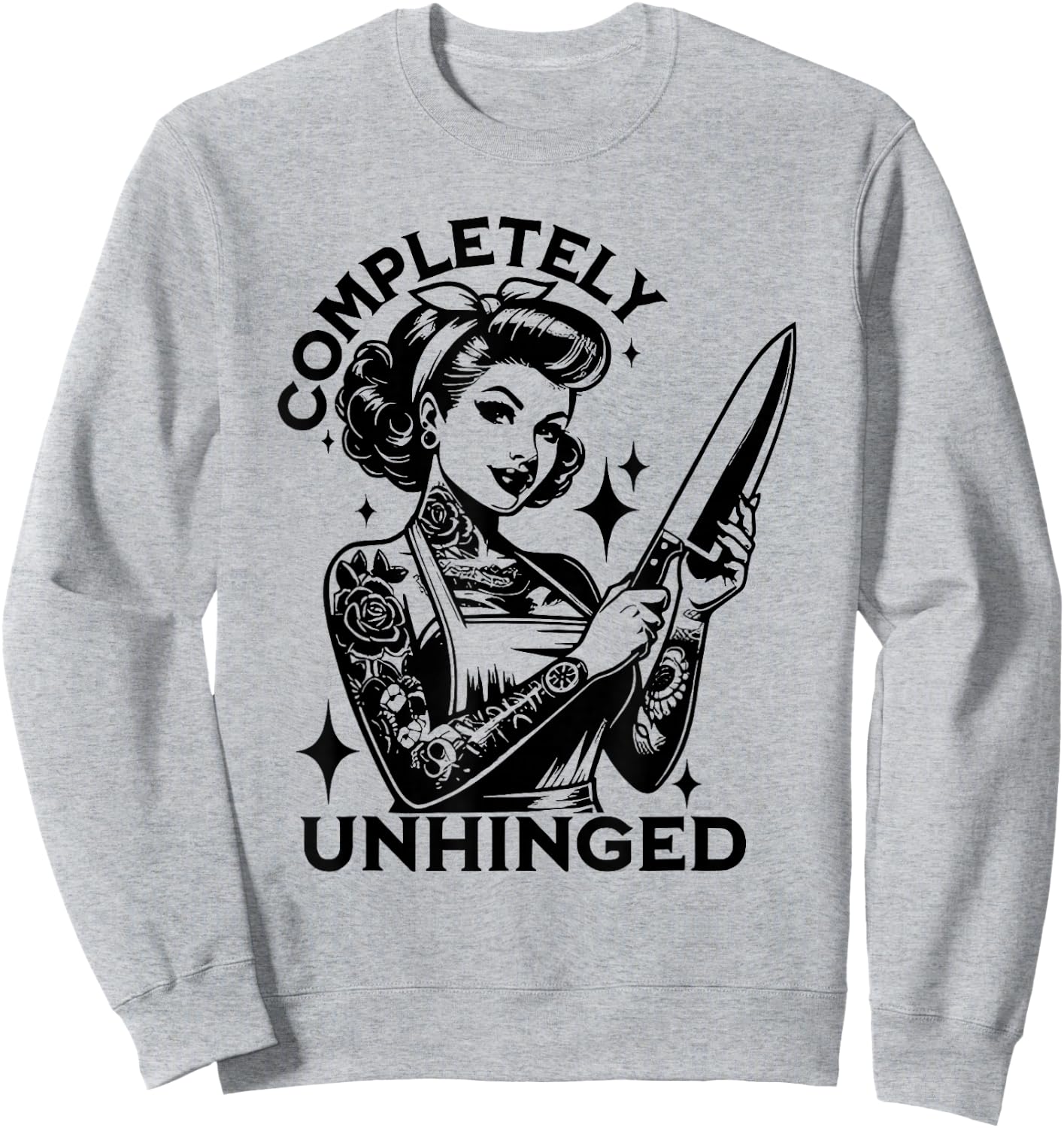 Completely Unhinged Sweatshirt - Sweatshirt | Ash