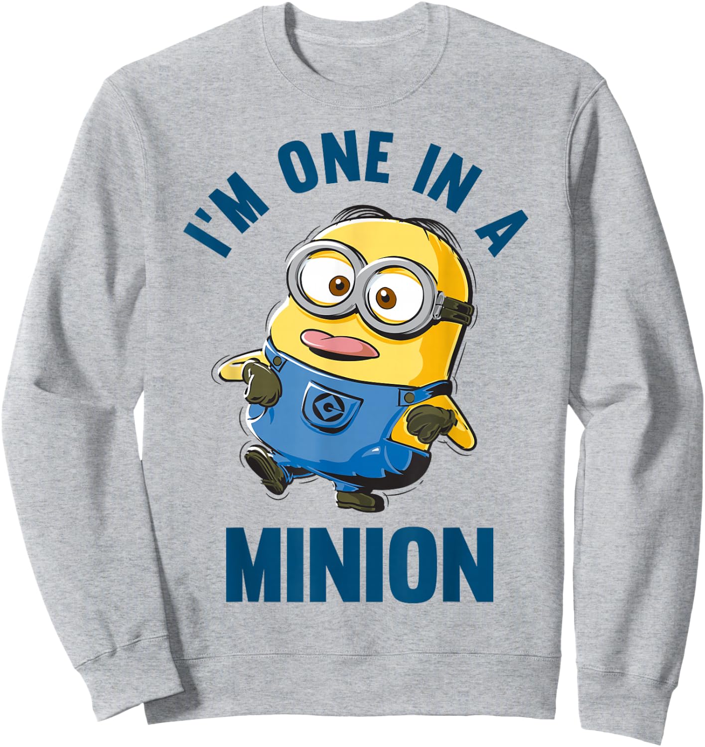 Despicable Me Minions Dave One In A Minion Graphic Sweatshirt - Sweatshirt | Ash
