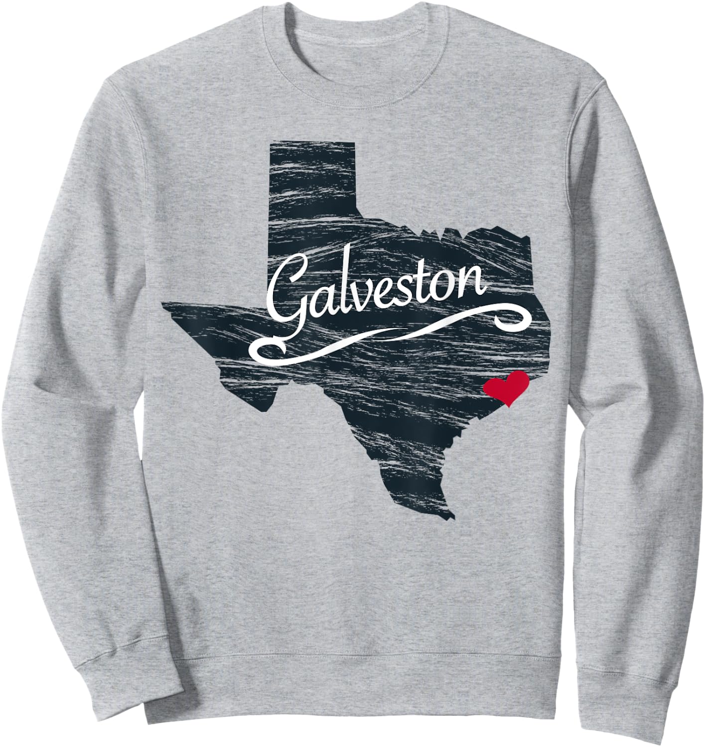 Galveston Texas | TX Gift - Men's Women's Kid's Sweatshirt - Sweatshirt | Ash