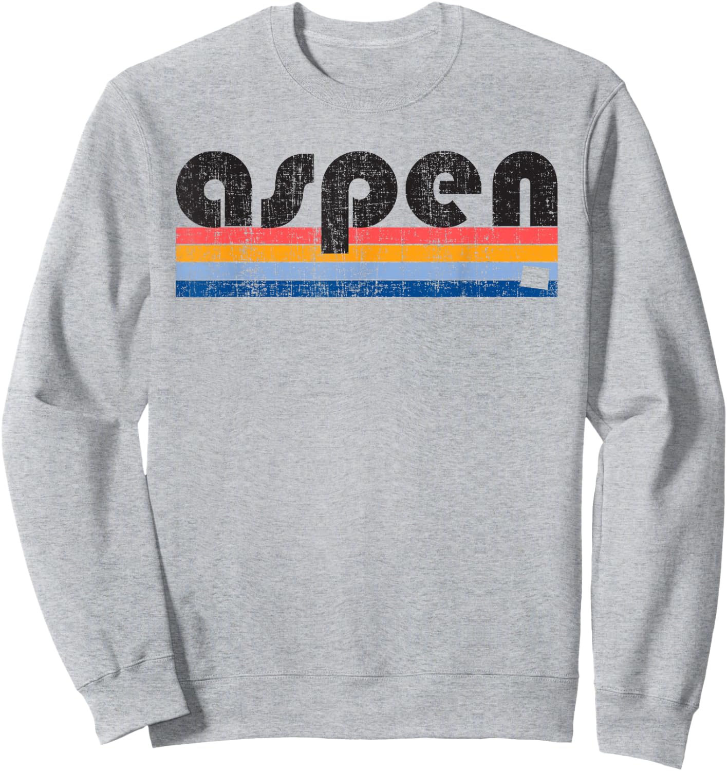 Vintage 80s Style Aspen CO Sweatshirt - Sweatshirt | Ash